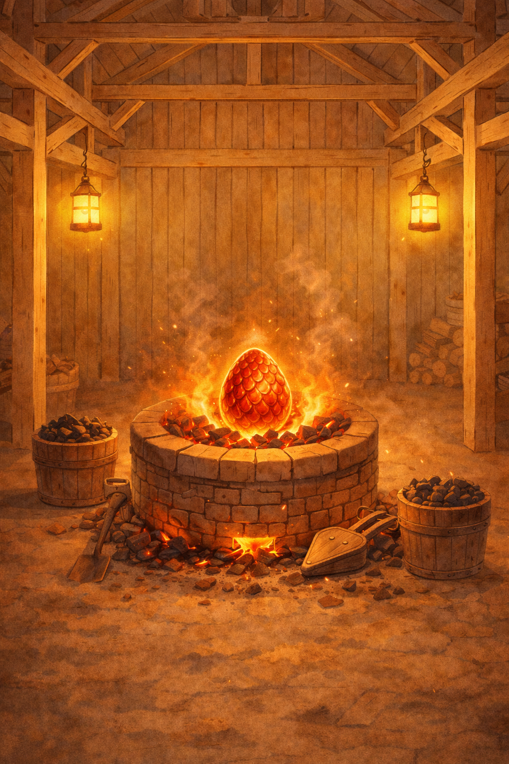 Dragon egg fantasy quest