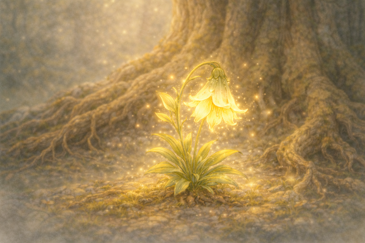 The legendary sacred flower